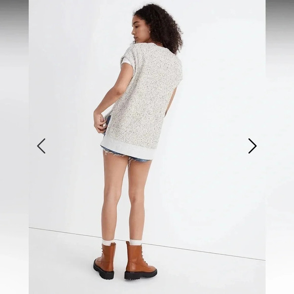 Madewell Marled V-neck Tunic Vest women’s size XS - Picture 10 of 11